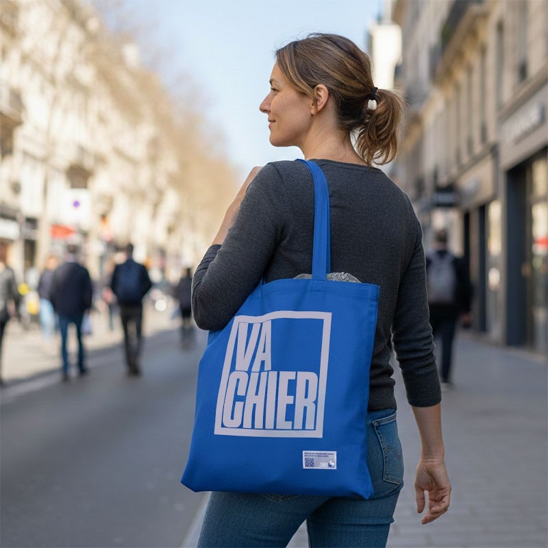 Tote bag Mars Bleu bleu royal – Ligue contre le cancer